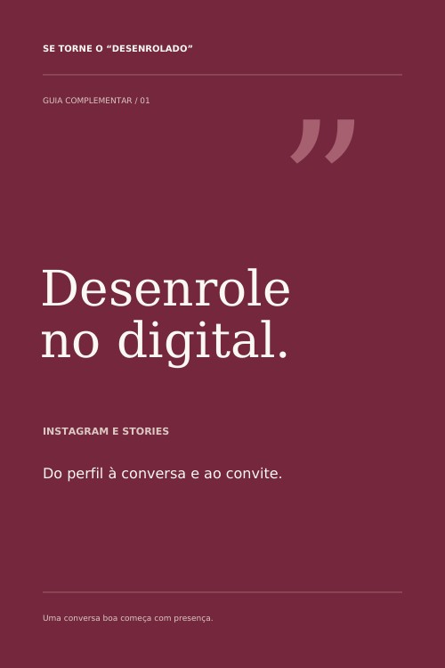 Capa Desenrole no digital